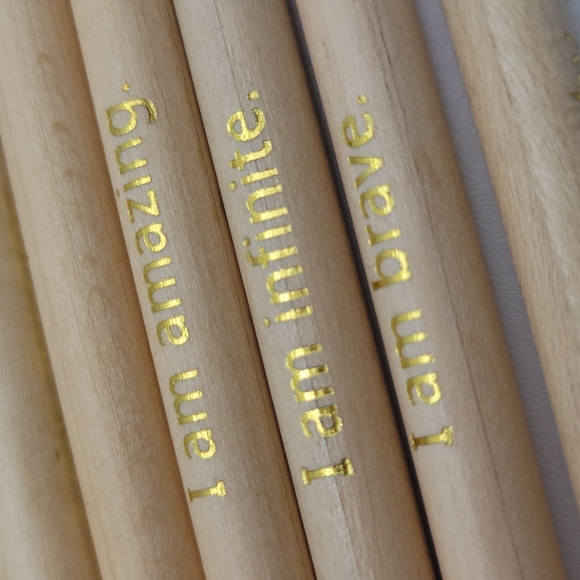 Empowerment Pencils ✏️ a set of 12 pencil crayons with affirmations. - Picture 5 of 6